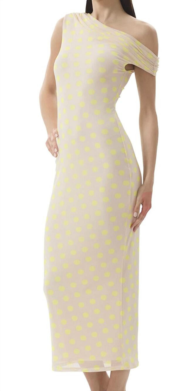 NEW AFRM holden dress in yellow